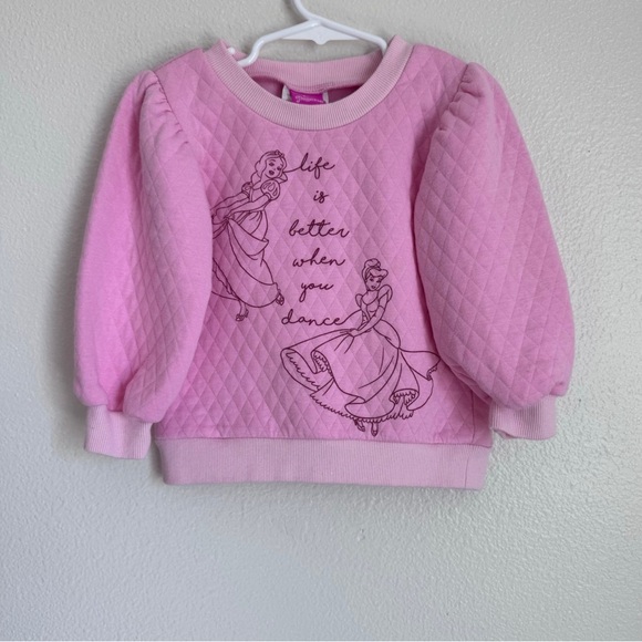 Disney Princess Pink Quilted Sweater - Picture 2 of 5